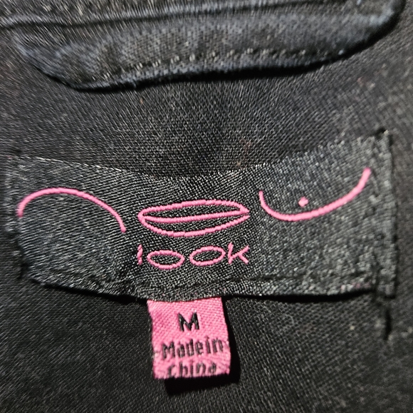 Neu Look Black long Sleeve  Medium Jean Jacket - Picture 3 of 5